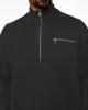 HALF ZIP MOCK NECK SWEATER sold by Stussy