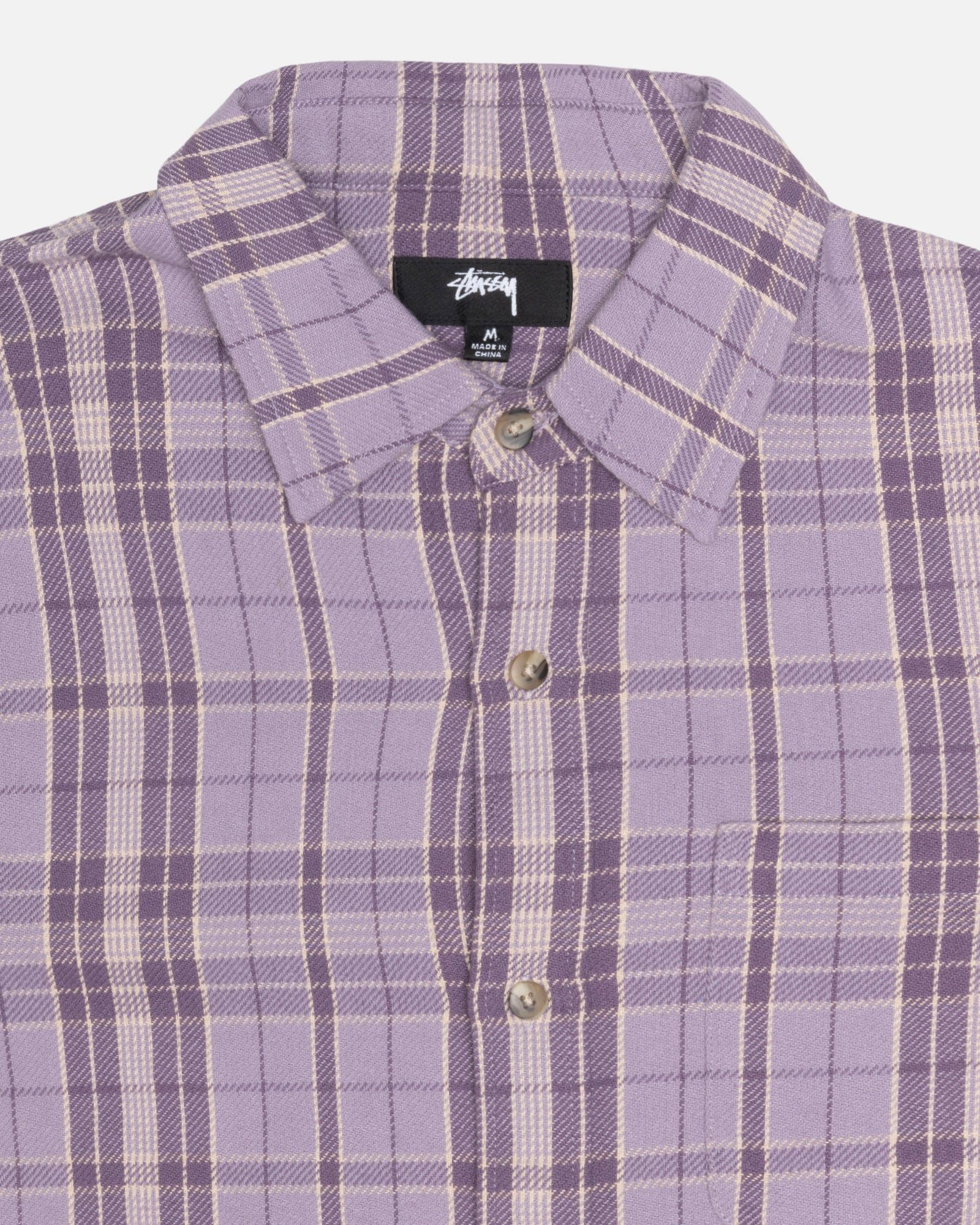 STONES PLAID SHIRT sold by Stussy product image thumbnail 3