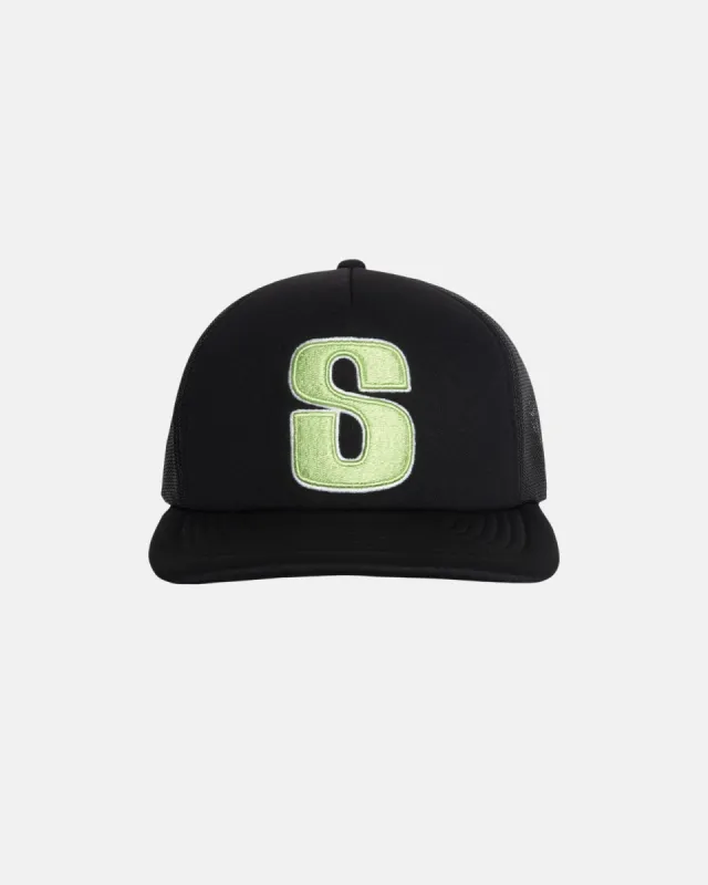 TRUCKER BIG S SNAPBACK sold by Stussy