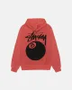 8 BALL HOODIE PIGMENT DYED sold by Stussy