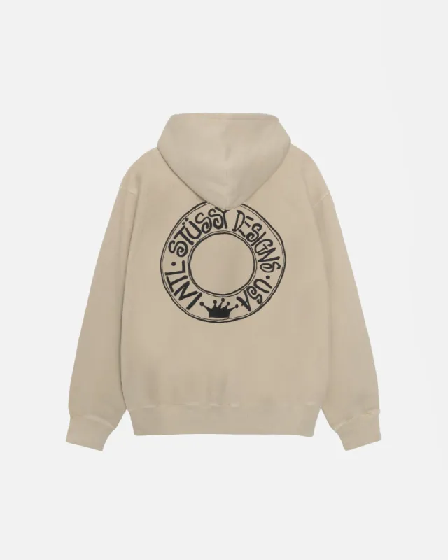 BUANA HOODIE PIGMENT DYED sold by Stussy
