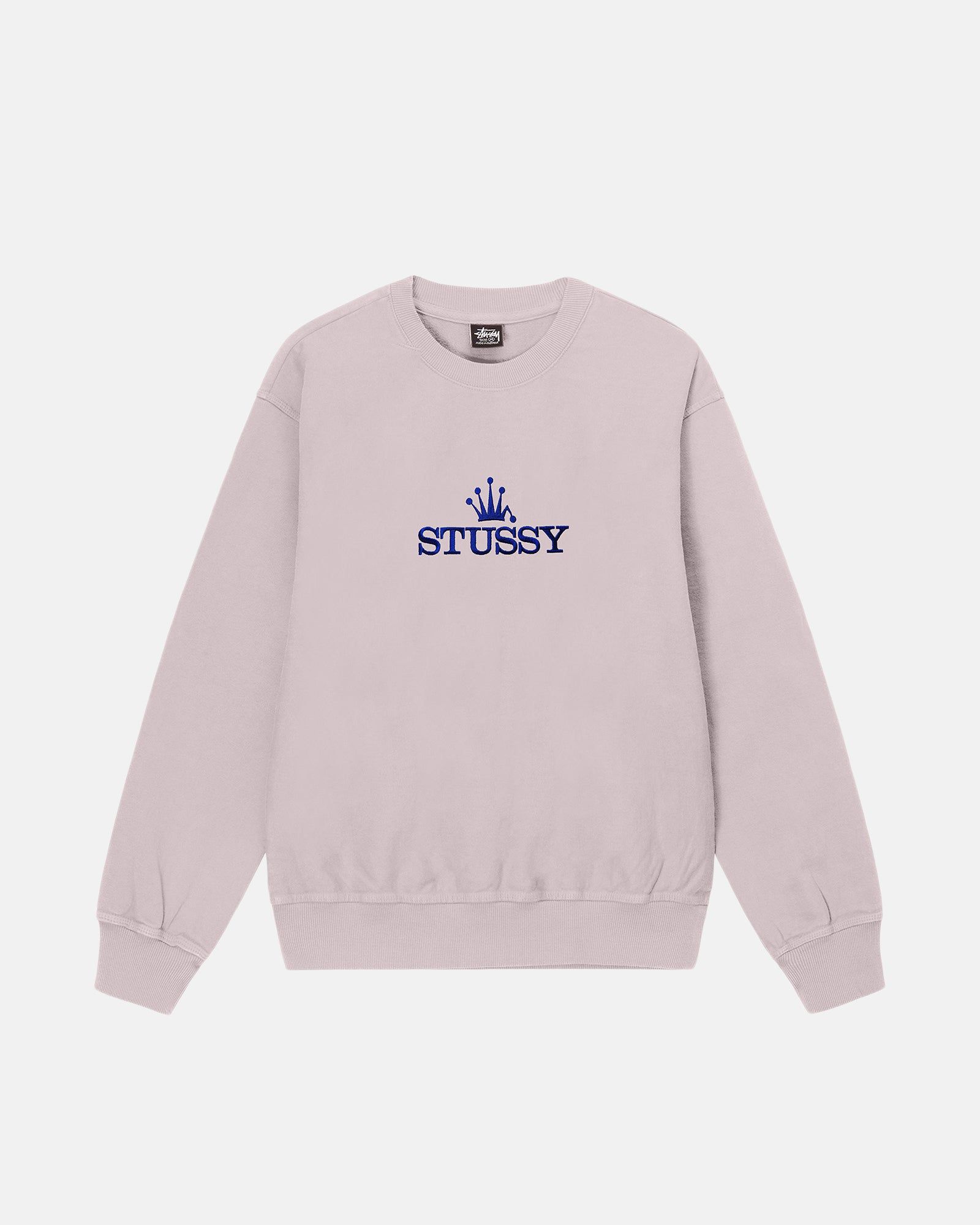 GLAMOUR PIGMENT DYED CREW sold by Stussy