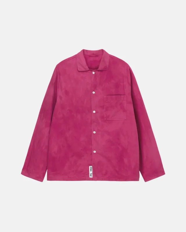 TEKLA POPLIN PYJAMA SHIRT sold by Stussy