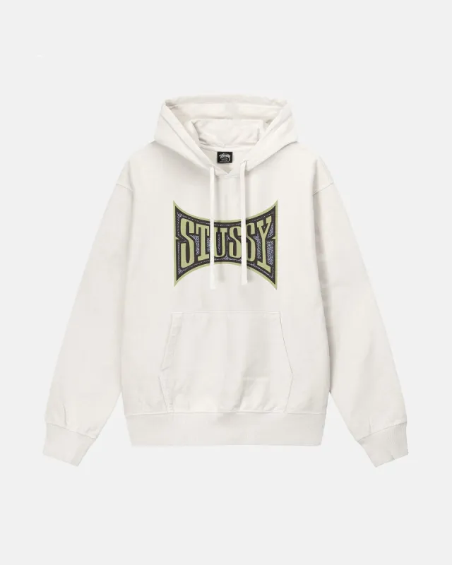 CHAMPION PIGMENT DYED HOODIE sold by Stussy