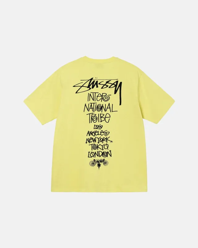 TRIBE STACK TEE sold by Stussy