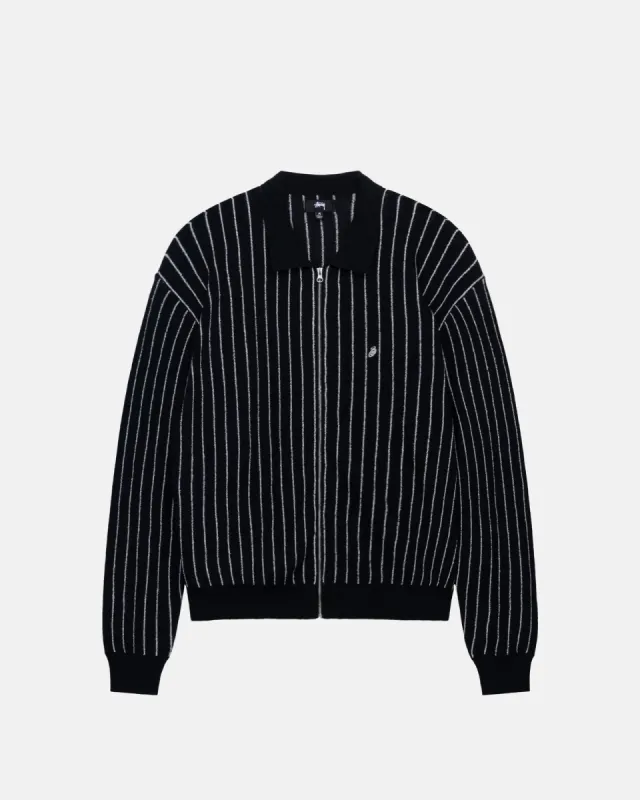 LIGHT WEIGHT LS ZIP POLO sold by Stussy