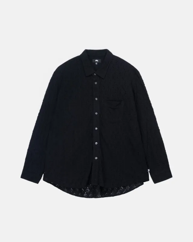 LACE LS SHIRT made by Stussy
