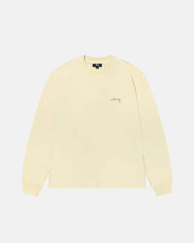 DYED LS MOCK NECK TEE | Parallel