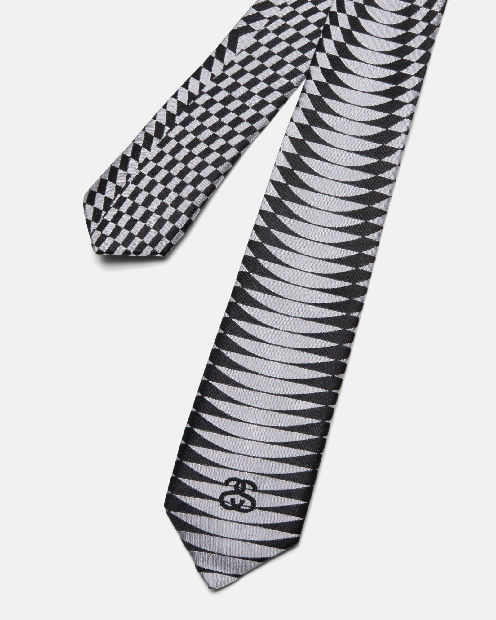 PSYCHEDELIC SILK JACQUARD TIE sold by Stussy product image thumbnail 2