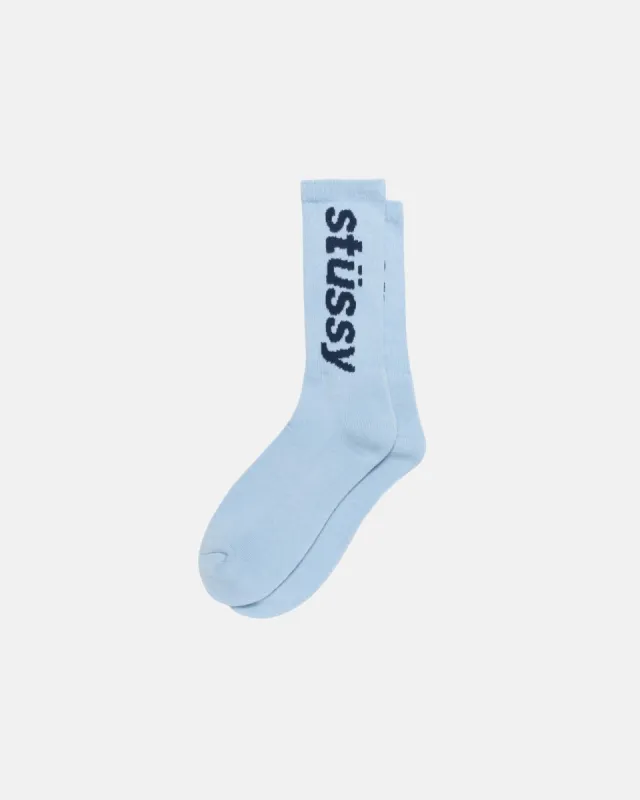 HELVETICA CREW SOCKS sold by Stussy