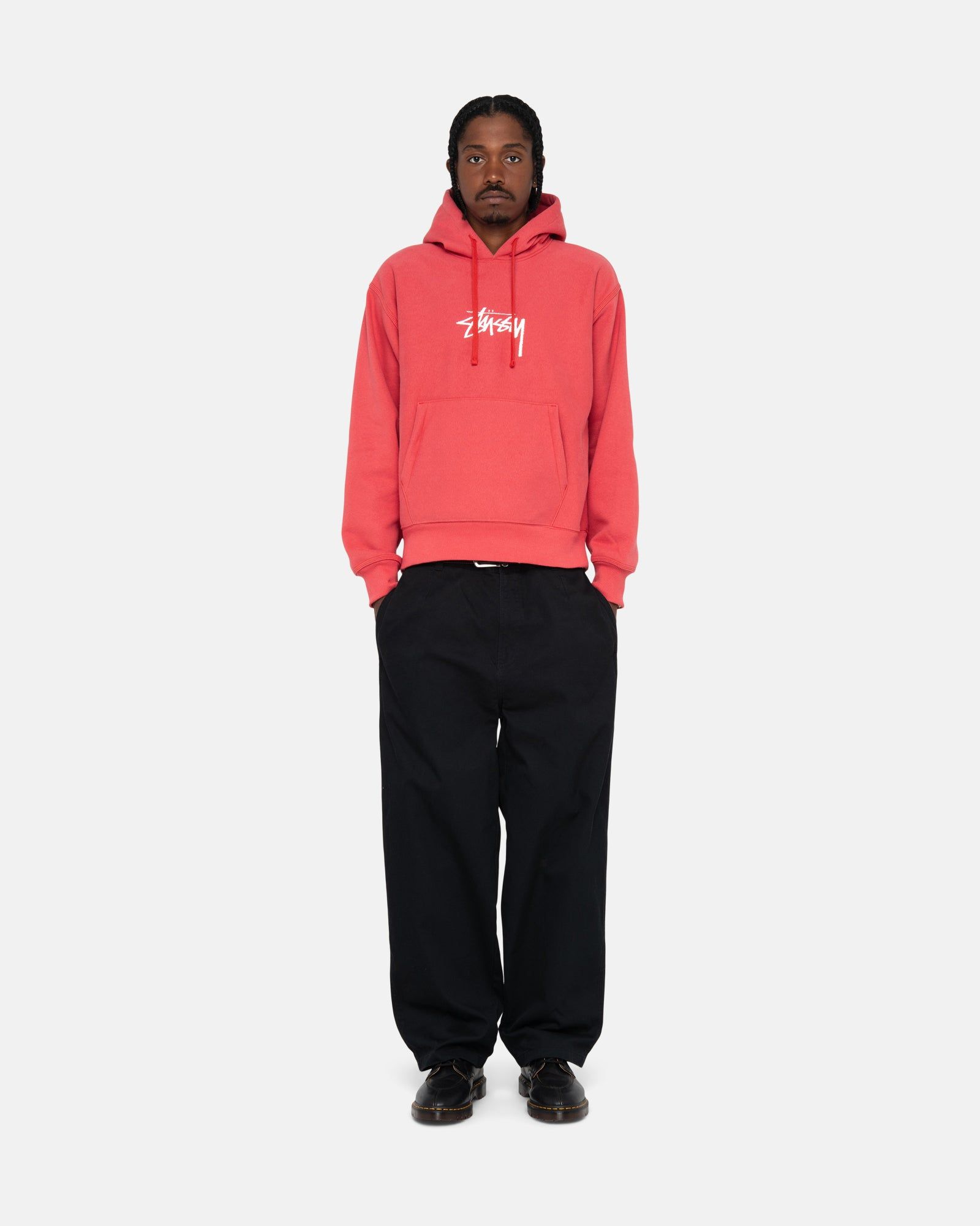 STOCK LOGO APPLIQUE HOODIE sold by Stussy product image thumbnail 4