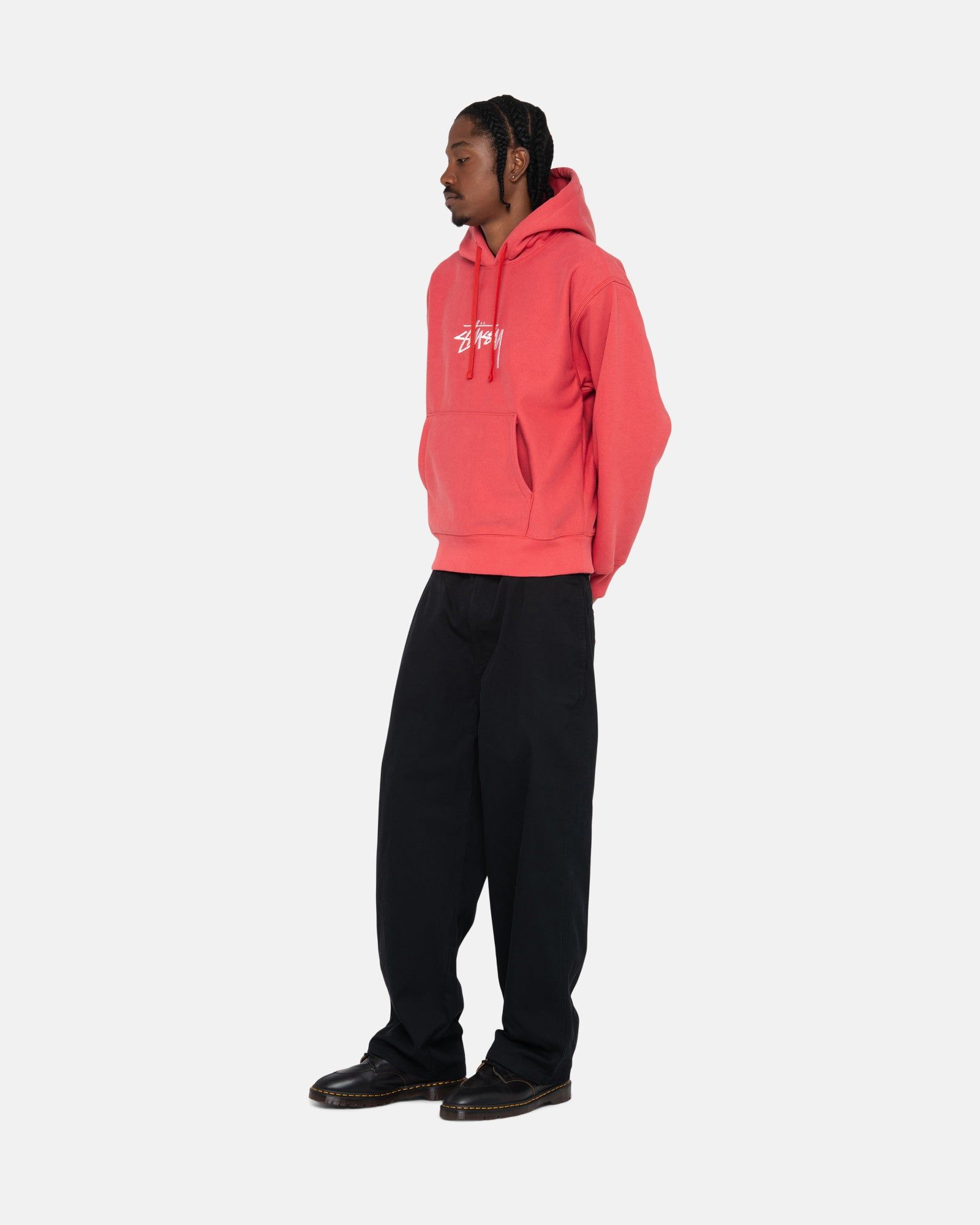 STOCK LOGO APPLIQUE HOODIE sold by Stussy product image thumbnail 5