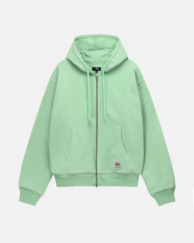 DOUBLE FACE LABEL ZIP HOODIE sold by Stussy