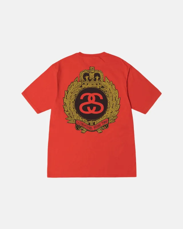 CROWN WREATH PIGMENT DYED TEE sold by Stussy