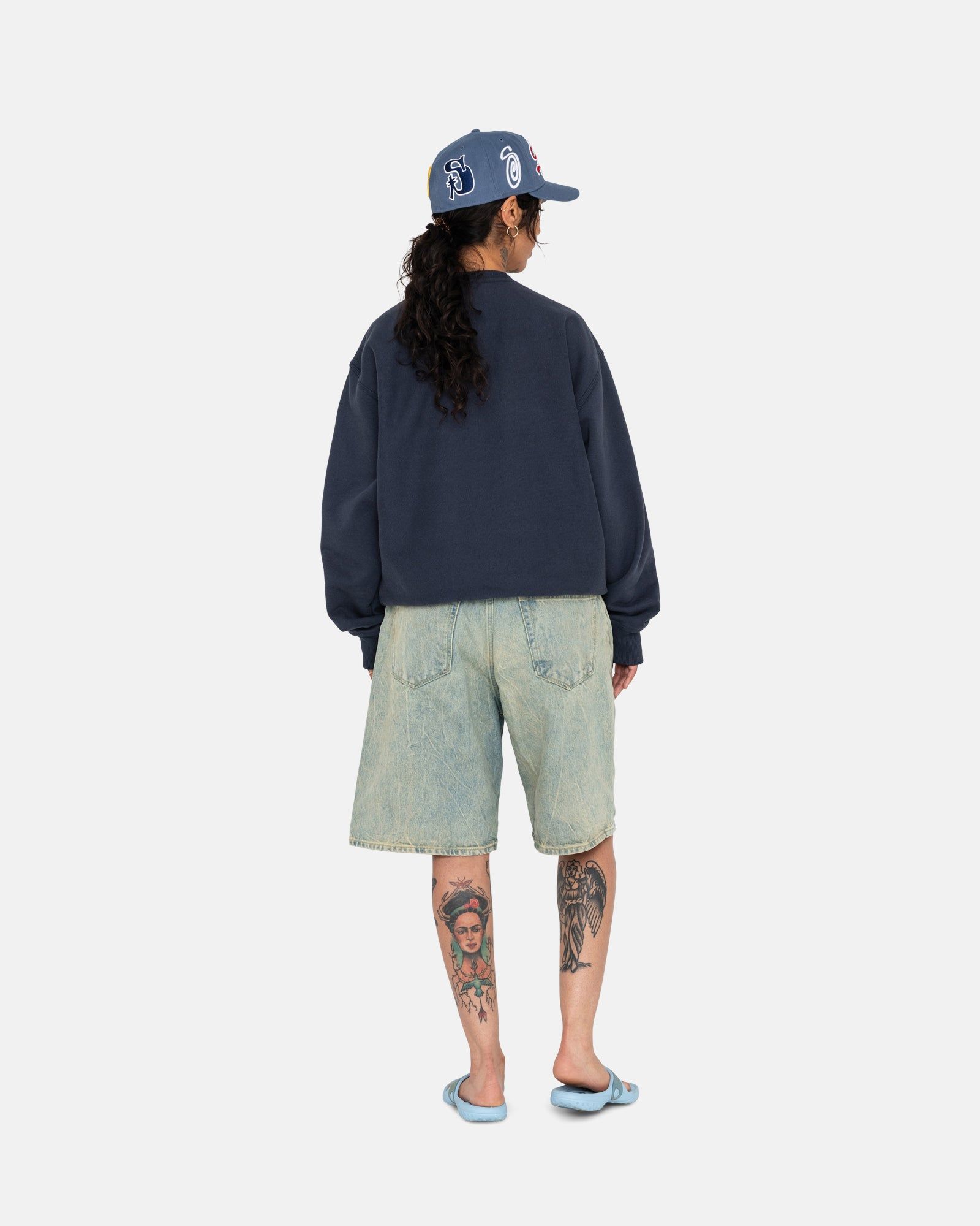 OVERDYED STOCK LOGO CREW sold by Stussy product image thumbnail 8