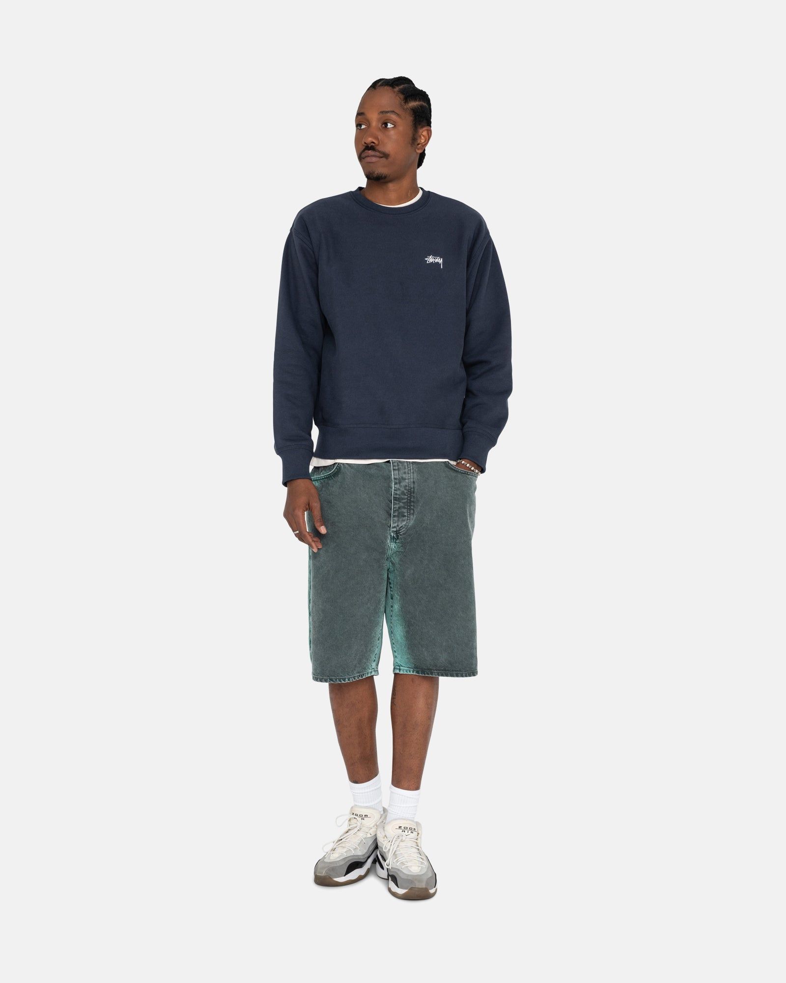 OVERDYED STOCK LOGO CREW sold by Stussy product image thumbnail 3