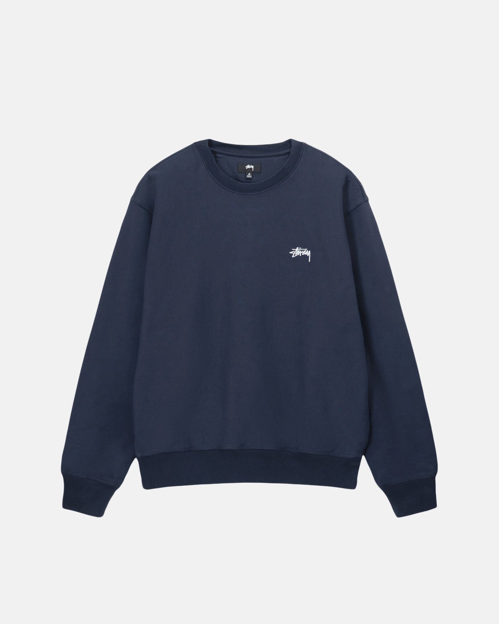 OVERDYED STOCK LOGO CREW sold by Stussy
