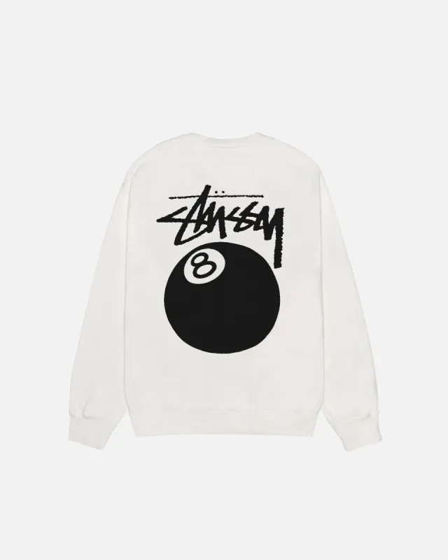 8 BALL CREW PIGMENT DYED sold by Stussy