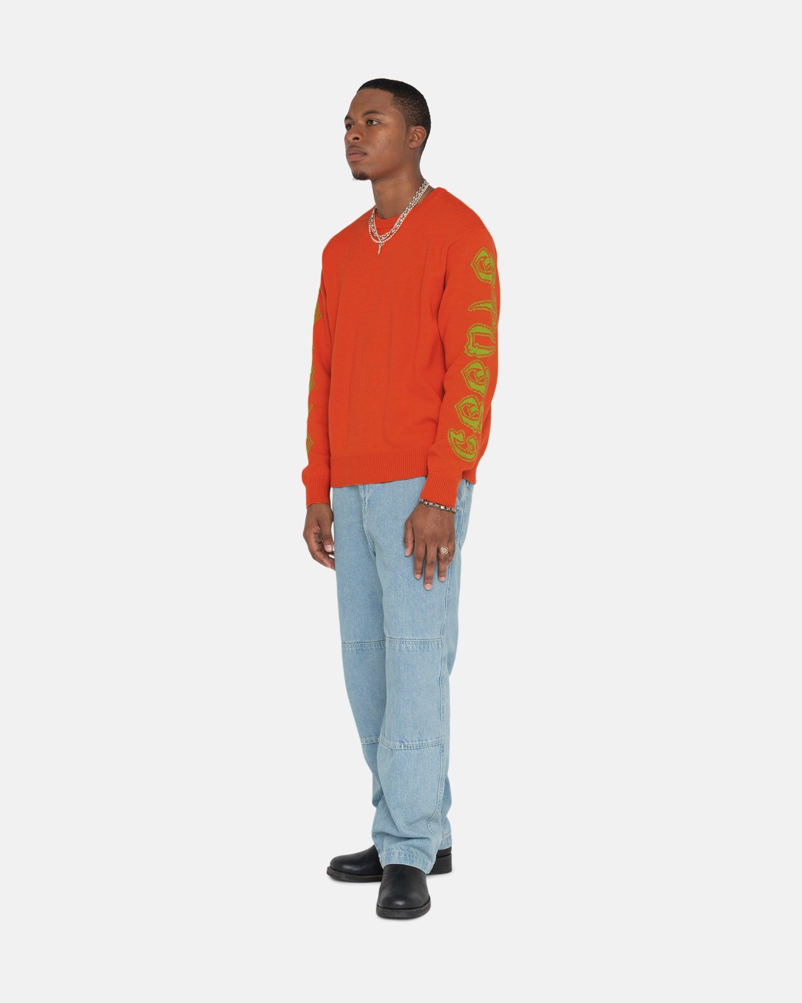SLEEVE LOGO SWEATER sold by Stussy product image thumbnail 5