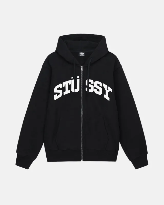BLOCK SPORT ZIP HOODIE made by Stussy
