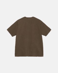 EMBLEM TEE PIGMENT DYED sold by Stussy