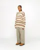 TONAL STRIPE LINEN SWEATER sold by Stussy