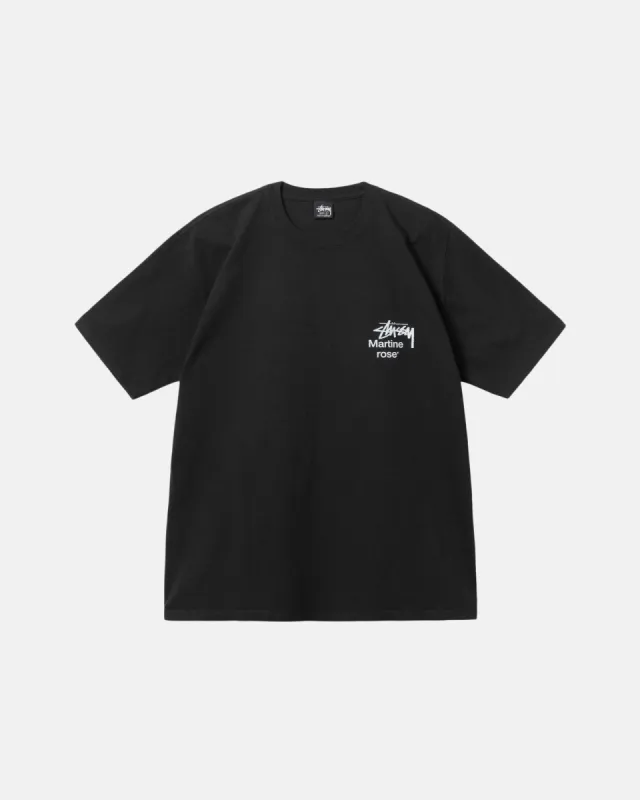 STÜSSY & MARTINE ROSE COLLAGE PIGMENT DYED TEE made by Stussy