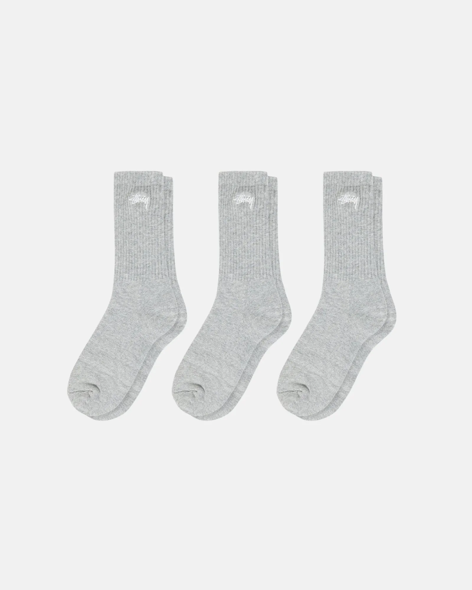 CREW SOCKS 3 PACK sold by Stussy