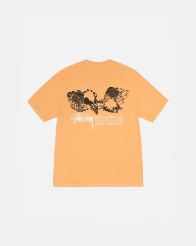 SHELLS TEE PIGMENT DYED sold by Stussy