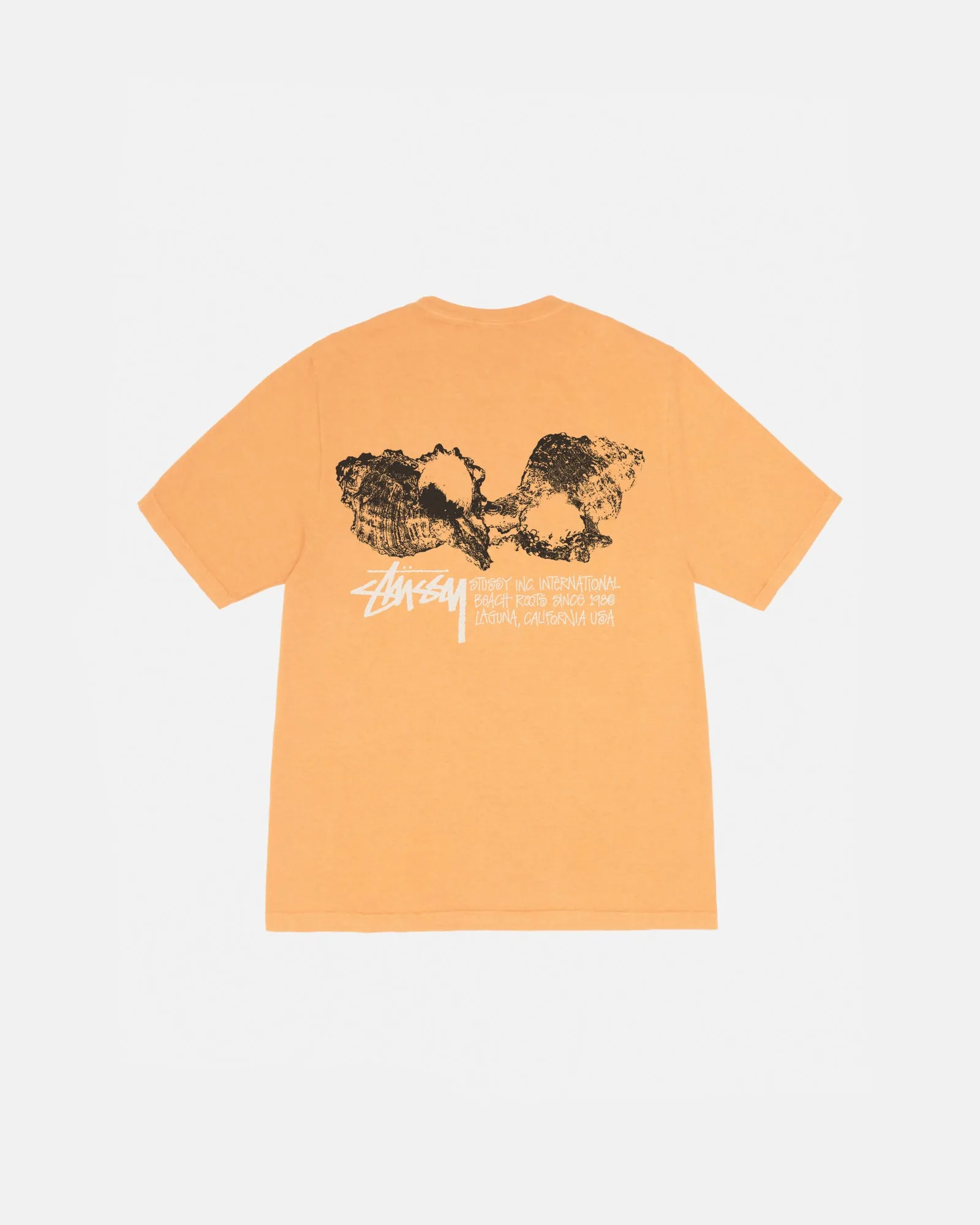 SHELLS TEE PIGMENT DYED sold by Stussy