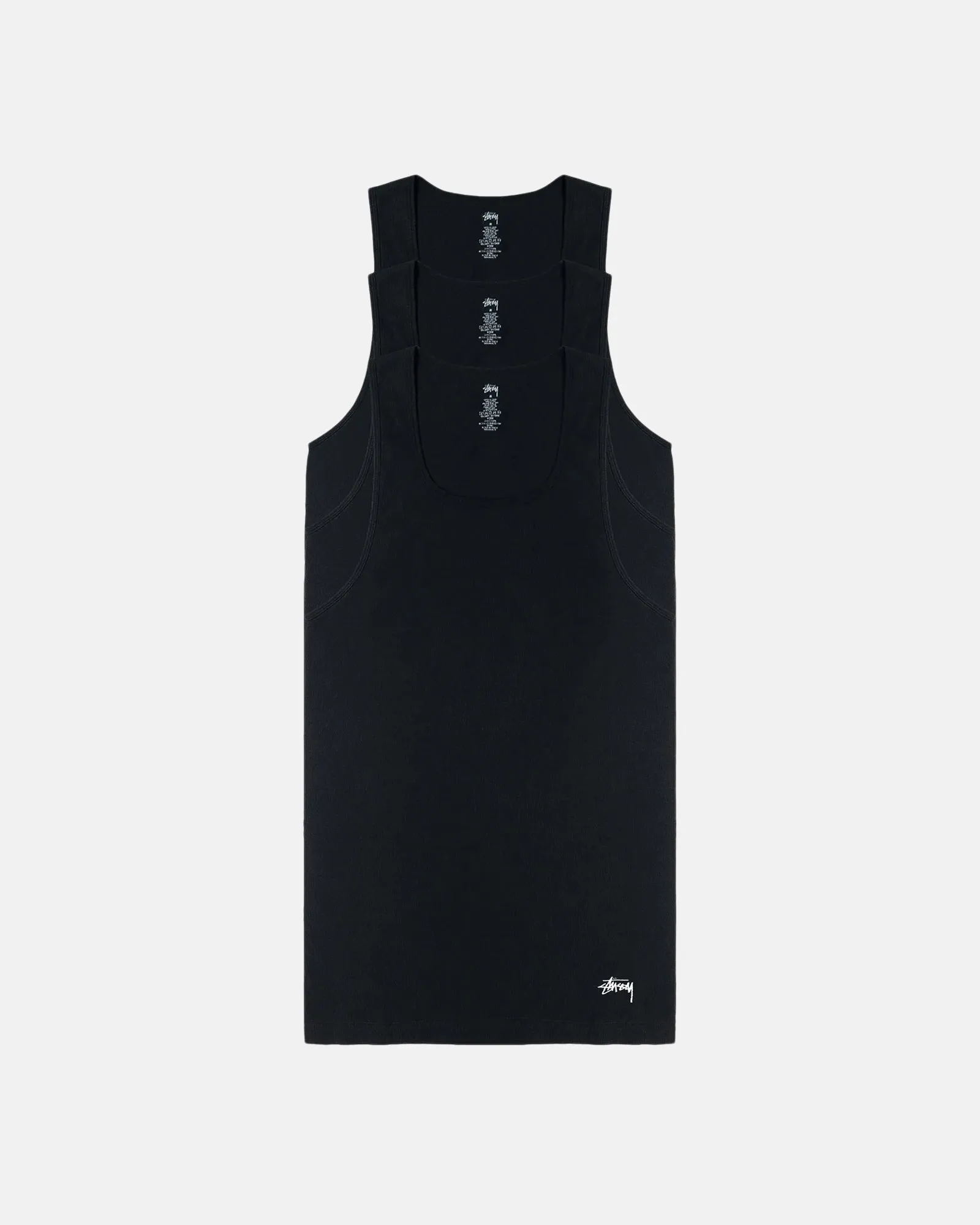 TANK UNDERSHIRTS 3 PACK sold by Stussy