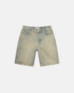 Stüssy - Raw Denim Big Ol' Shorts | HBX - Globally Curated