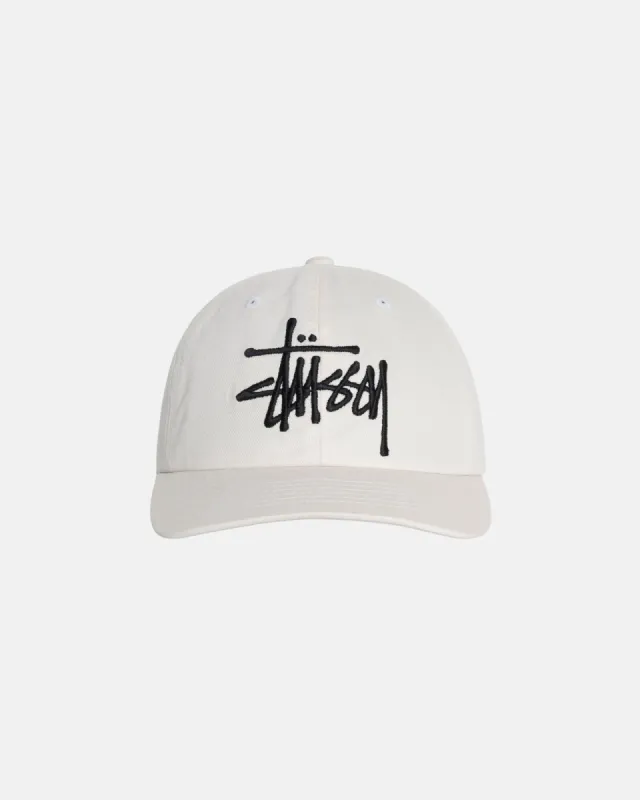 LOW PROFILE BIG BASIC SNAPBACK sold by Stussy
