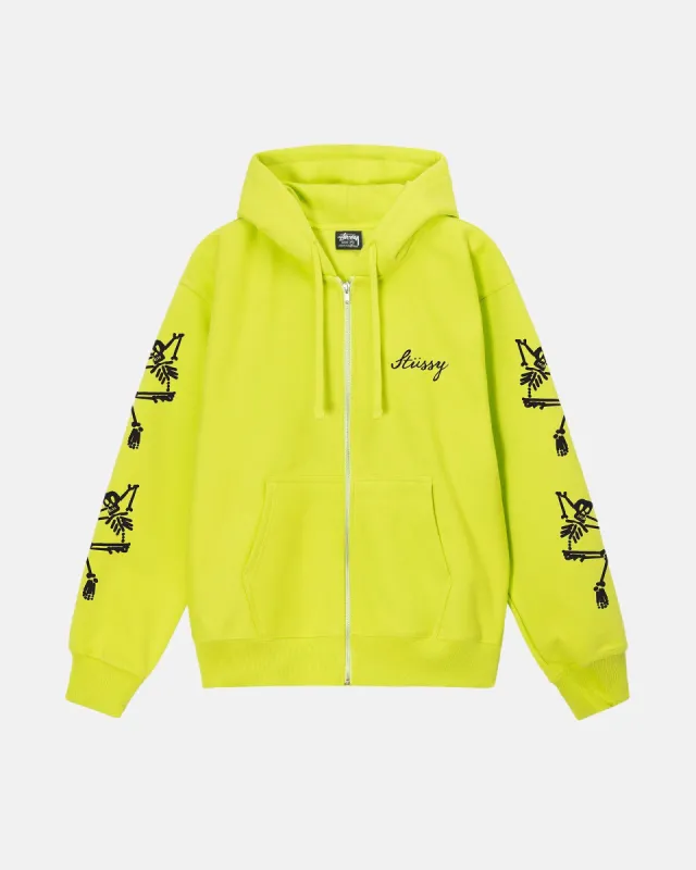 PARADISE LOST ZIP HOODIE made by Stussy
