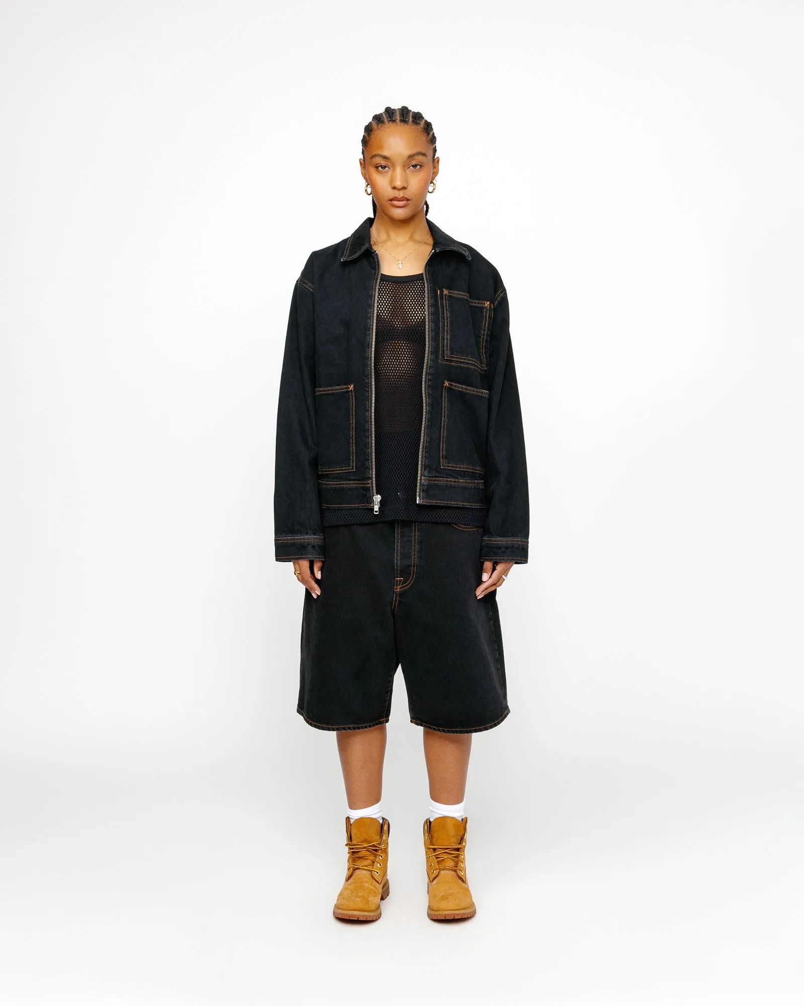 BIG OL' SHORT DENIM sold by Stussy product image thumbnail 4