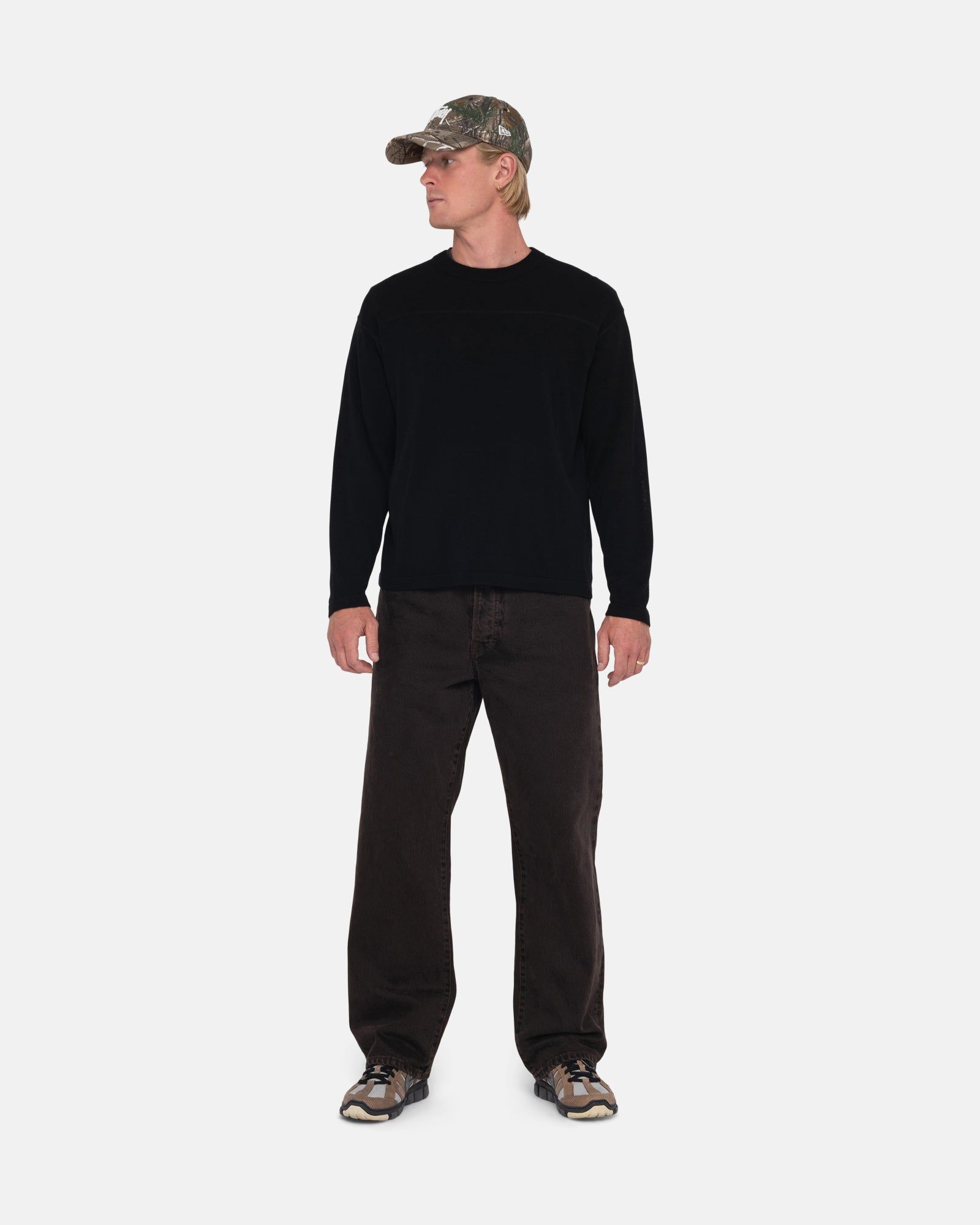 LIGHTWEIGHT FOOTBALL CREW sold by Stussy product image thumbnail 5
