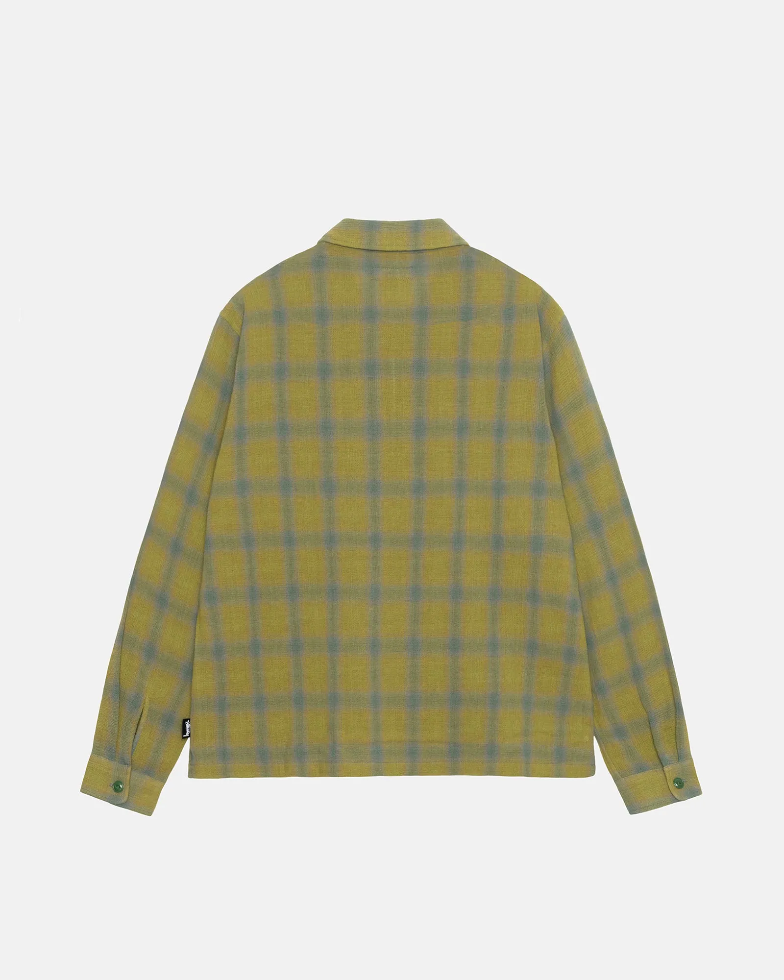 ZIP SHIRT TWISTED YARN PLAID sold by Stussy product image thumbnail 2