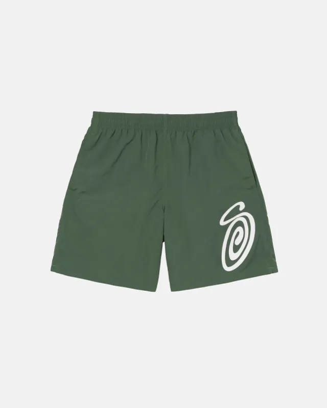 WATER SHORT CURLY S made by Stussy