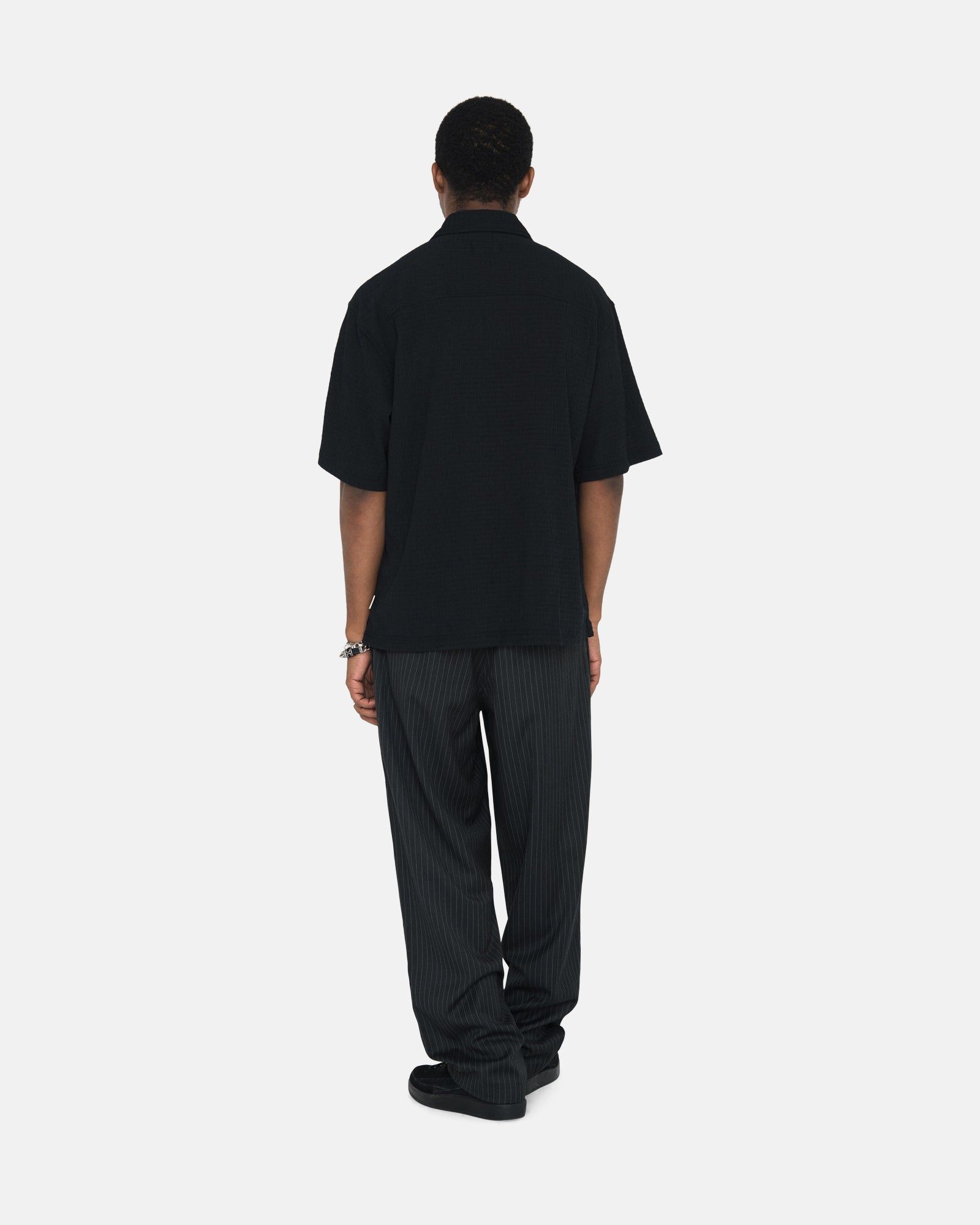 WRINKLY GINGHAM SS SHIRT sold by Stussy product image thumbnail 5