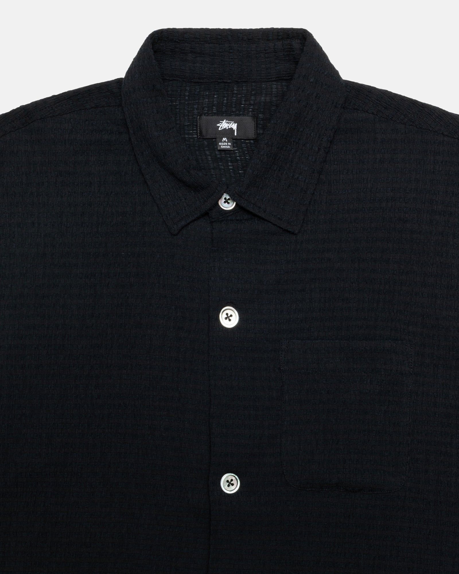 WRINKLY GINGHAM SS SHIRT sold by Stussy product image thumbnail 3