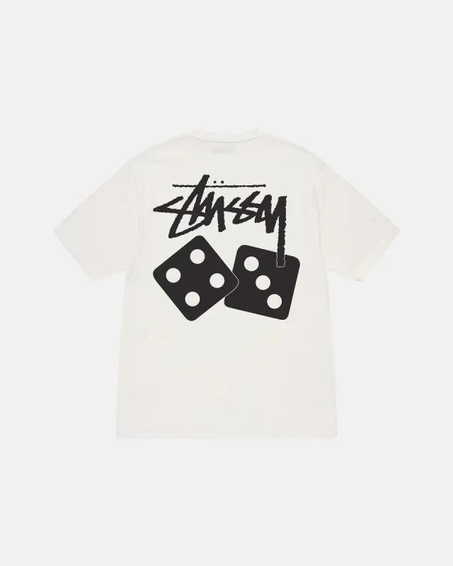 DICE PIGMENT DYED TEE sold by Stussy