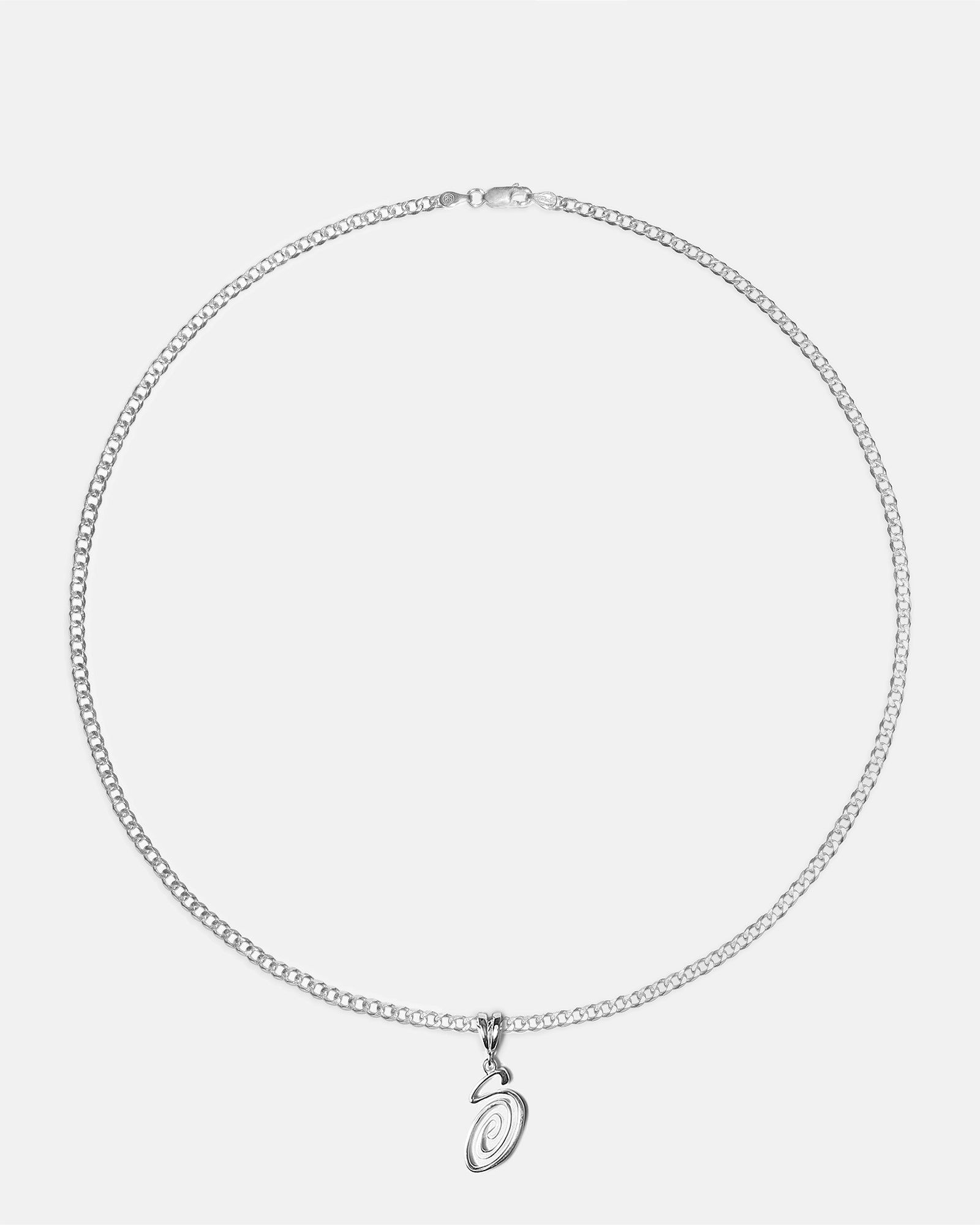 SWIRLY S CHAIN STERLING SILVER sold by Stussy