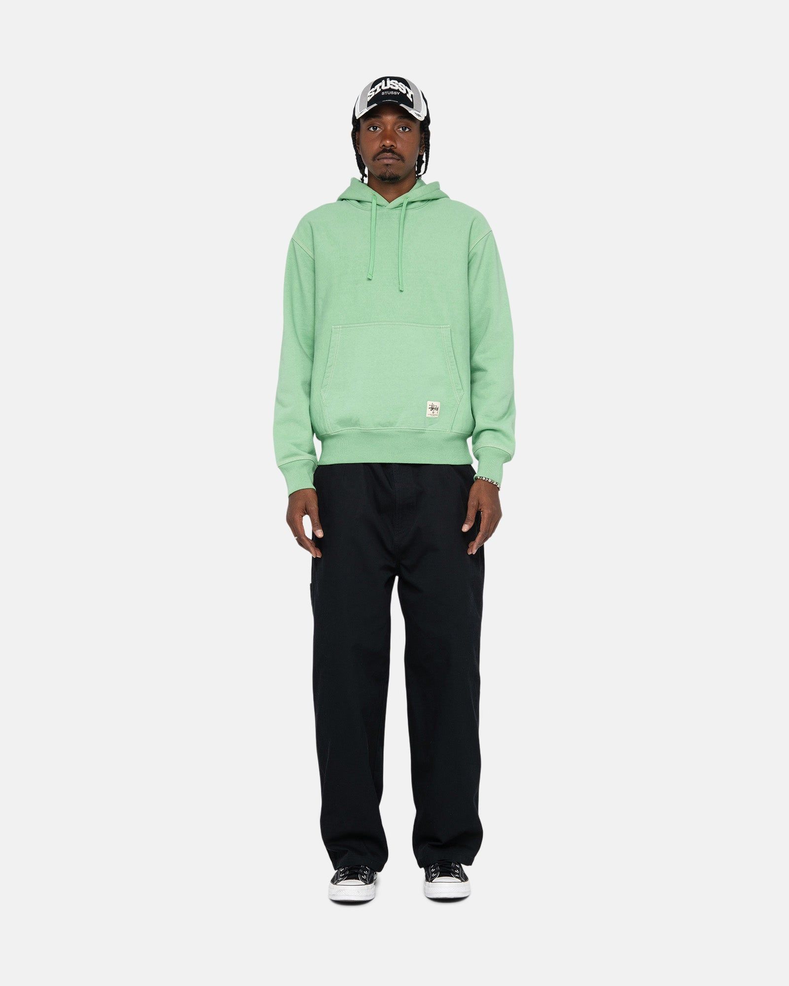 CONTRAST STITCH LABEL HOODIE sold by Stussy product image thumbnail 5