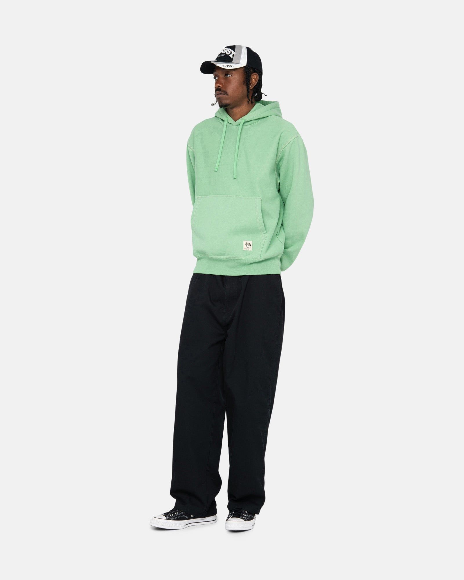 CONTRAST STITCH LABEL HOODIE sold by Stussy product image thumbnail 6