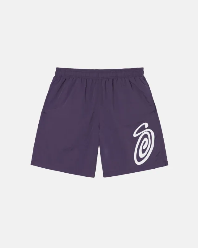 WATER SHORT CURLY S made by Stussy