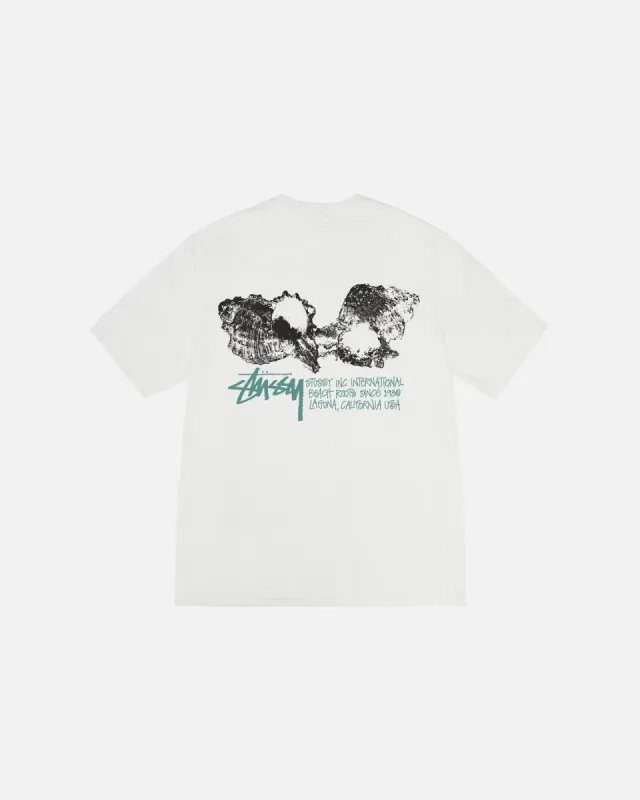 SHELLS TEE PIGMENT DYED sold by Stussy