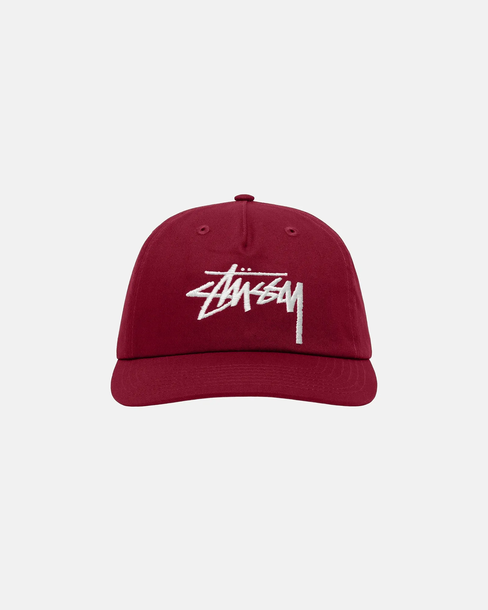 MID-DEPTH BIG STOCK SNAPBACK sold by Stussy