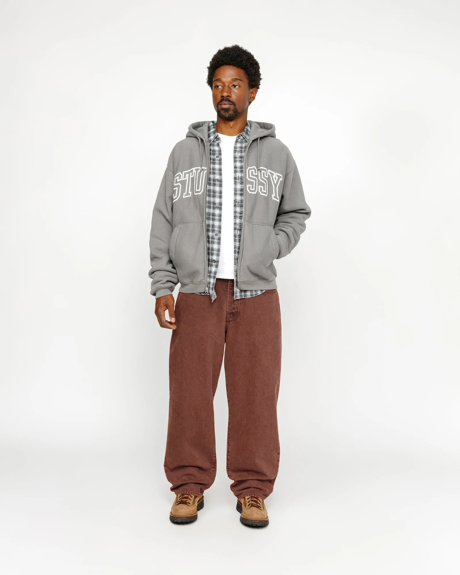 OUTLINE ZIP HOODIE sold by Stussy product image thumbnail 3