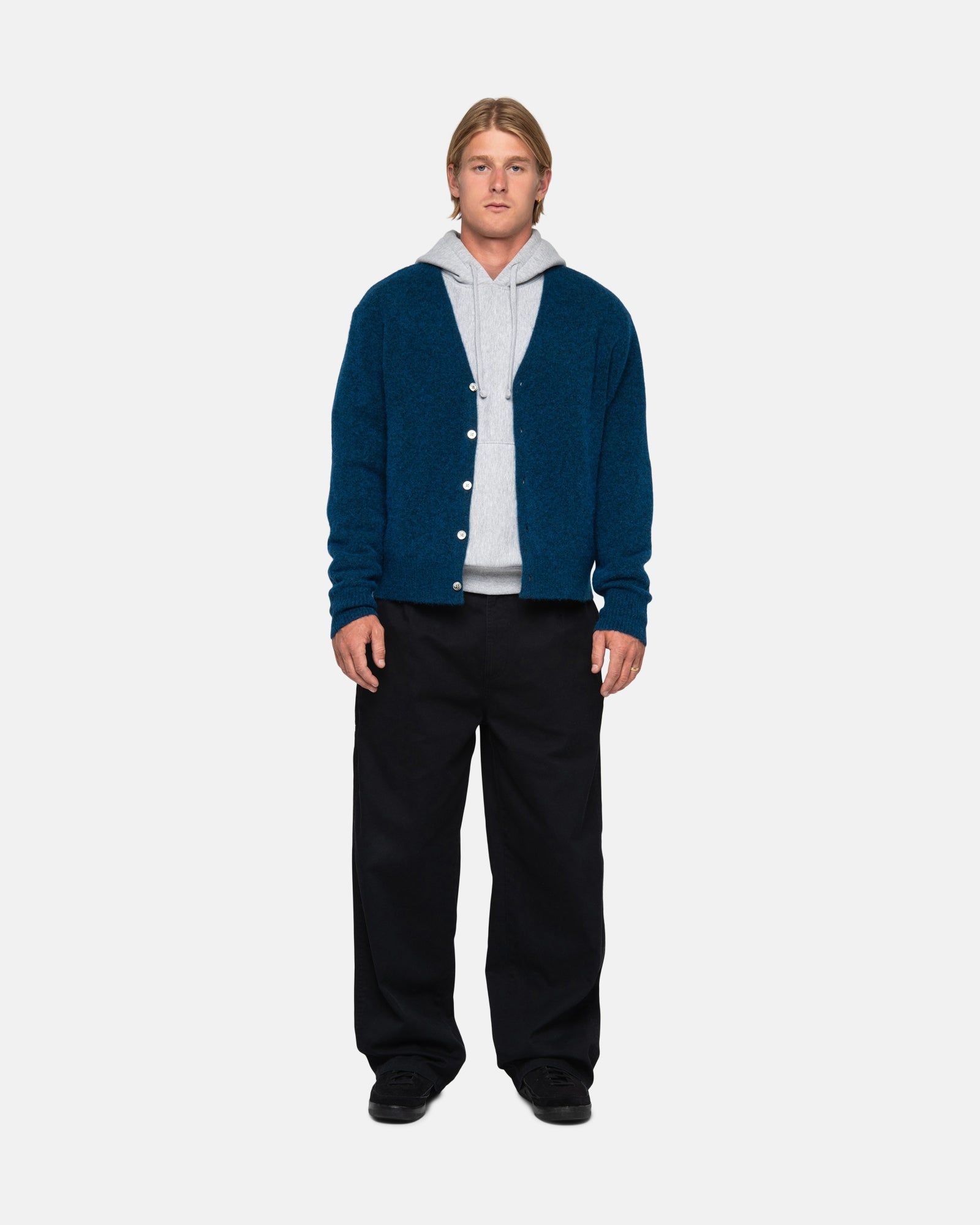 BRUSHED CARDIGAN sold by Stussy product image thumbnail 5