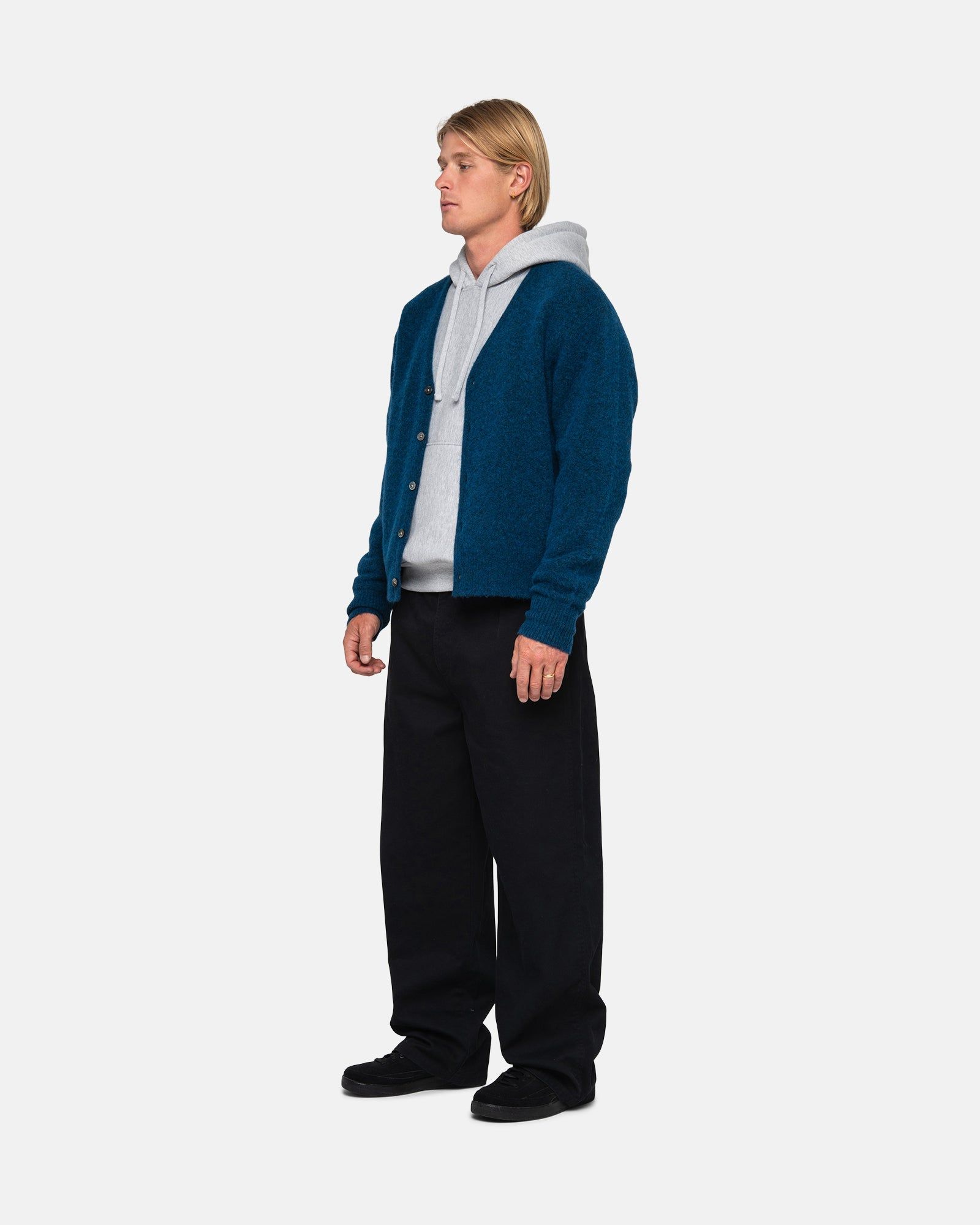 BRUSHED CARDIGAN sold by Stussy product image thumbnail 6